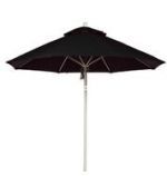 White Pole, Black Fabric