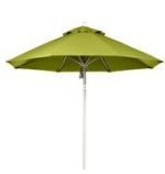 White Pole, Pistachio Fabric