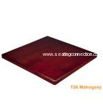 Mahogany Rubberwood Indoor Table Tops