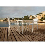 Shown in White, Chairs Sold Separately