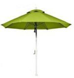 White Pole, Pistachio Fabric