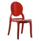 Elizabeth Polycarbonate Indoor Outdoor Bistro Dining Chair