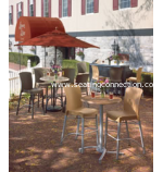 Shown in Silver; Chairs sold separately