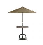 Shown in Taupe with molded melamine Table Top (Sold Separately)