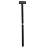 1 1/4" Pin Leg Base for Cantilever Table Bases - Sand Black Finish