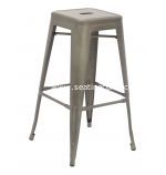 Industrial Backless Barstool (Antique Bronze)