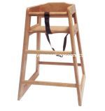 Wooden Baby High Chair