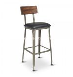 08-645 Hudson Metal Bar Stool