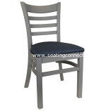 Gray with Padded Seat