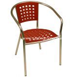 South Beach Club Chair - Red