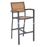 Cedar Key Arm Bar Stools Restaurant & Commercial Use Outdoor Furniture