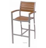 BFM Seating Largo Bar Stool PH101BTKBL