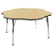 Allied Plastic Co Adjustable Height F5 Series Activity Tables 60" Flower