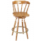 G&A Seating 9850 Colonial European Beechwood Restaurant Bar Stools