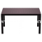 Brown Orlando Wickerlook 55" Rectangle Patio Dining Table