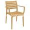 Artemis Resin Outdoor Dining Arm Chair