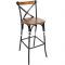 Henry Cross Back Barstool