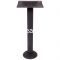 BFM Seating Indoor Bolt-Down Table Base - Black Wrinkle