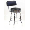 SRB Back Band Metal Bar Stool