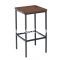 Toledo 641W Backless Metal Barstool