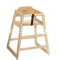 Natural Wood High Chair