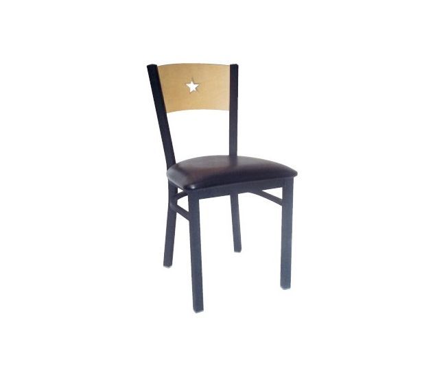 315 Star Back Metal Chair