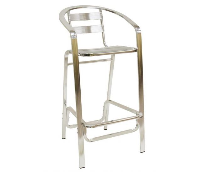 ATS Furniture 55-BS Aluminum Restaurant Bar Stools