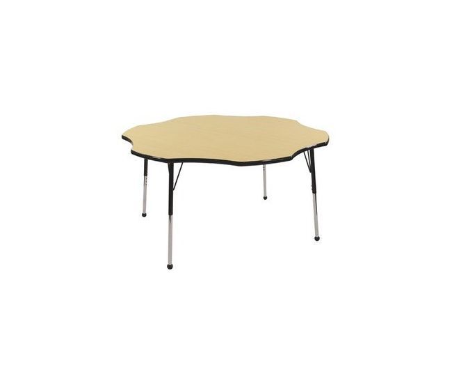 Allied Plastic Co Adjustable Height F5 Series Activity Tables 60" Flower