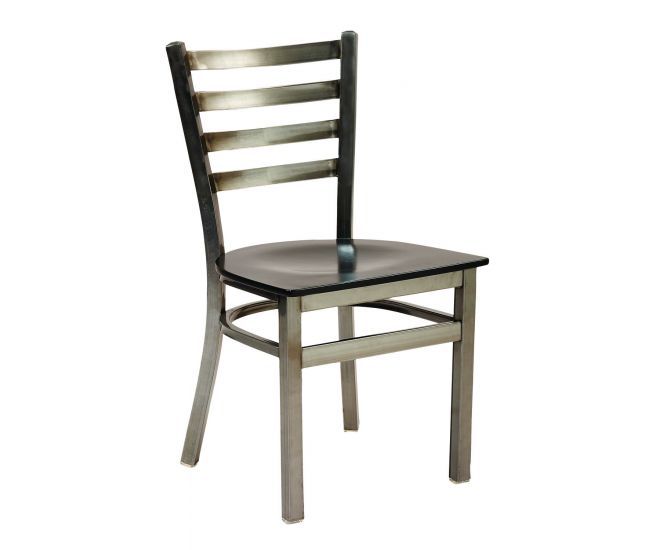 513D Metal Ladderback Restaurant Chairs