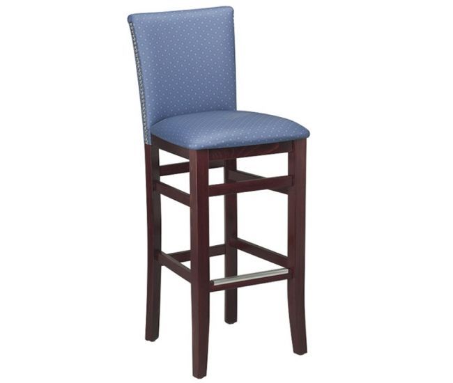 G&A Seating 9806 Lotus European Beechwood Restaurant Bar Stools