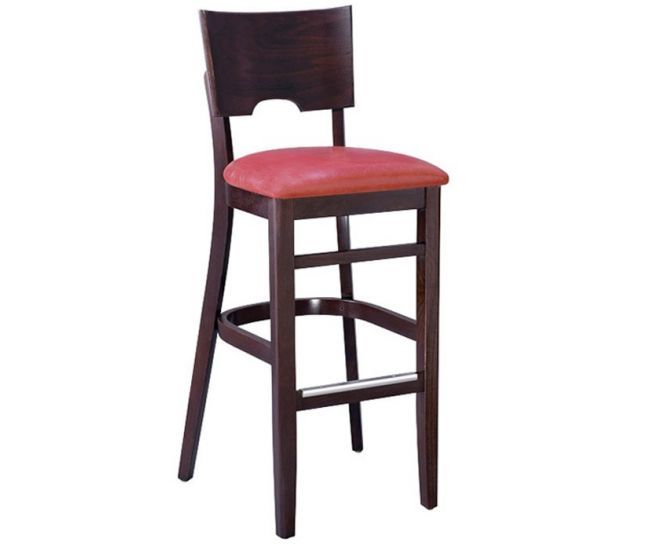 G&A Seating 9868 Festiva Beechwood Restaurant Bar Stools