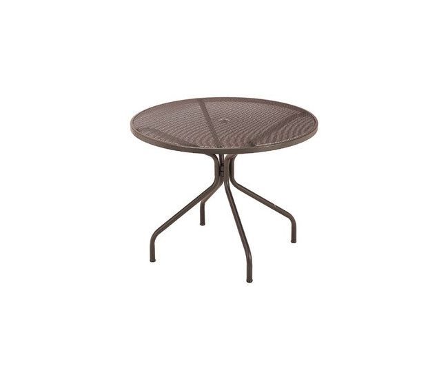 Cambi Mesh Indoor/Outdoor Round Umbrella Tables