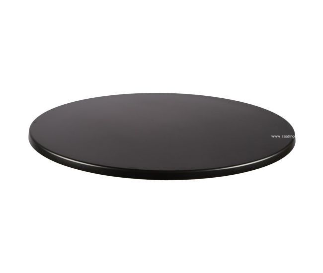 Black Round Table Top