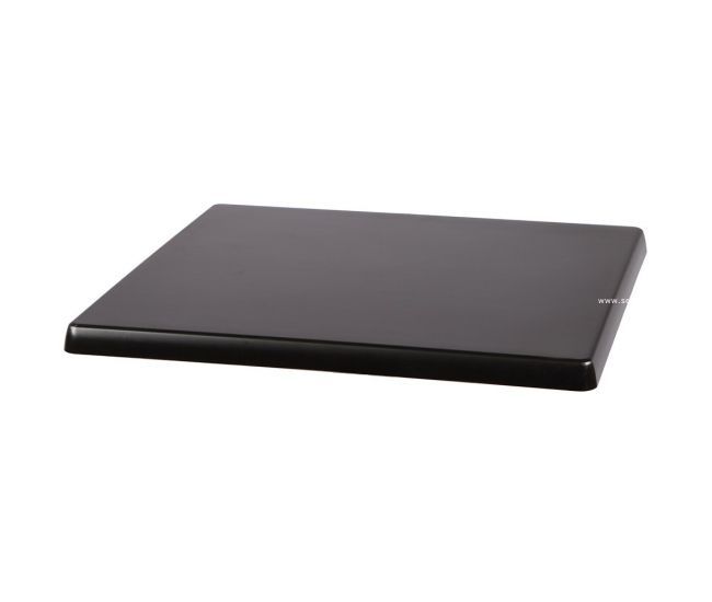 Black Square Table Top