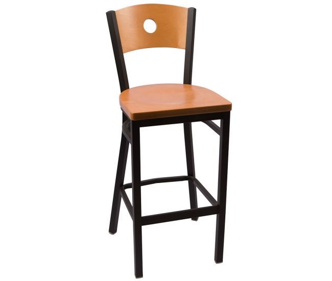 Circle Barstool Natural