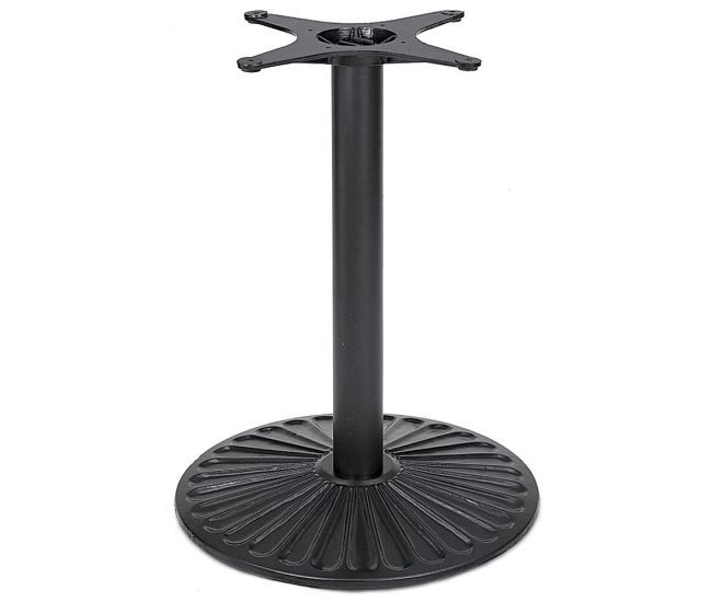 SK-2 Round Decorative Dining Height Cast Iron Indoor Table Base