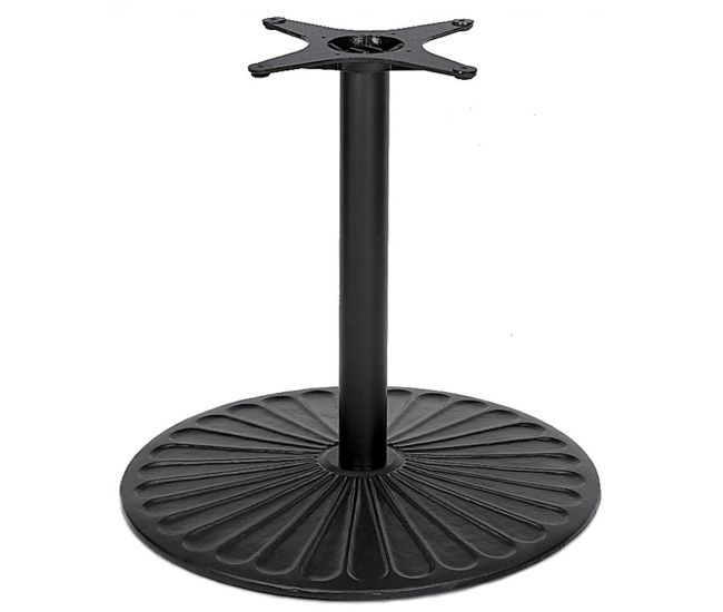 SK-3 Round Decorative Dining Height Cast Iron Indoor Table Base