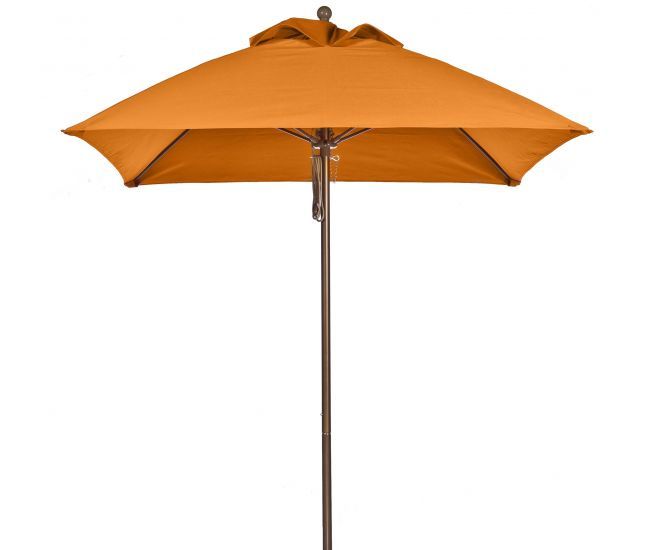 Bronze Pole, Premium Orange Fabric
