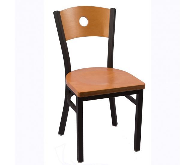 Circle Chair, Natural Back & Seat