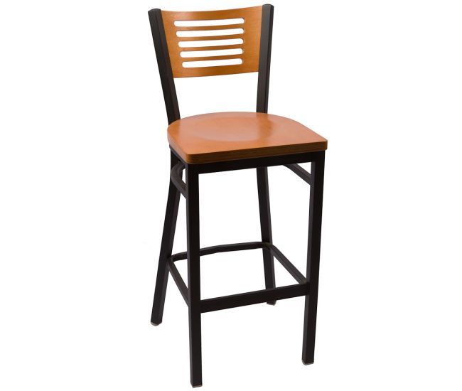 Black Frame, Cherry Back, Cherry Seat