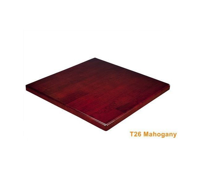 Mahogany Rubberwood Indoor Table Tops
