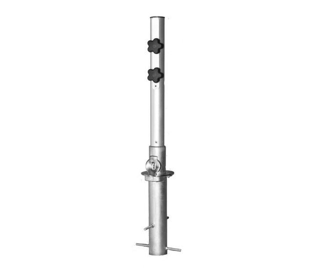 Bazooka Stainless Steel 35 lb In Ground Umbrella Bases