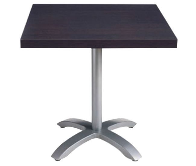 Wenge Table with VanGuard Fixed Metal Base (Sold Separately)