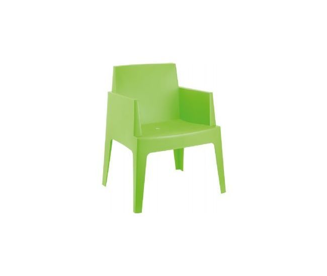 Box Resin Outdoor Dining Chairs