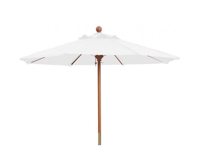 Grosfillex Wooden Market Umbrellas