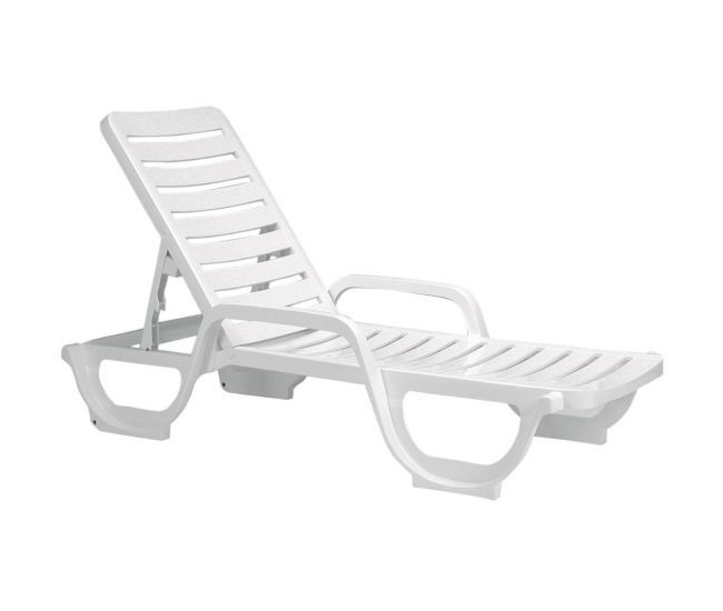 White Bahia Chaise