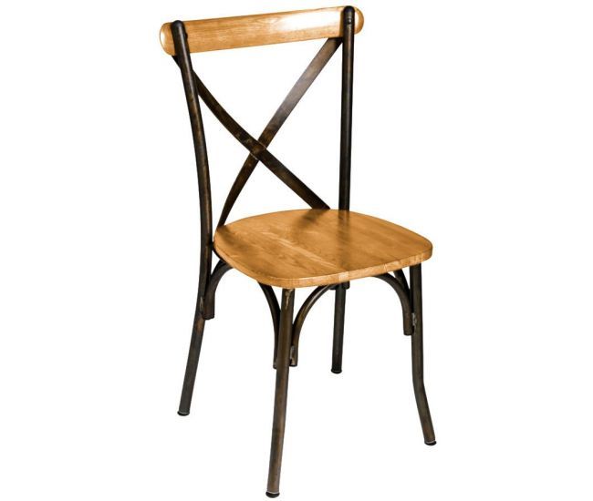 Henry Cross Back Side Chair