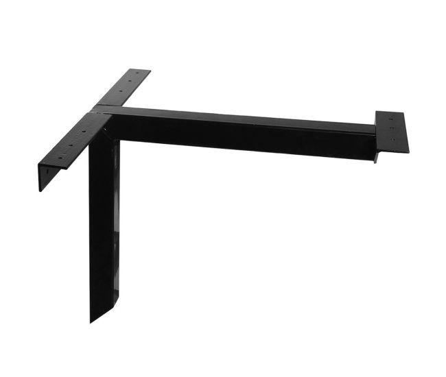 Cantilever Table Base - Gloss Black Finish