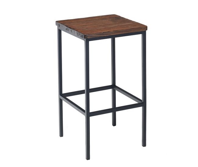 Toledo 641W Backless Metal Barstool