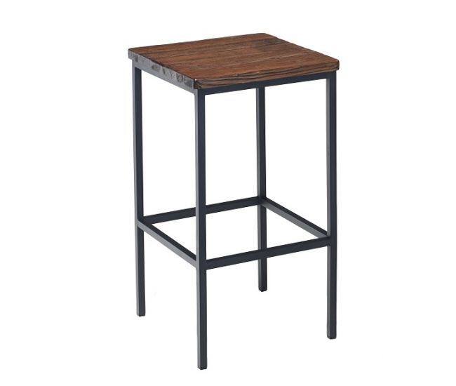 Toledo 641W Backless Metal Barstool